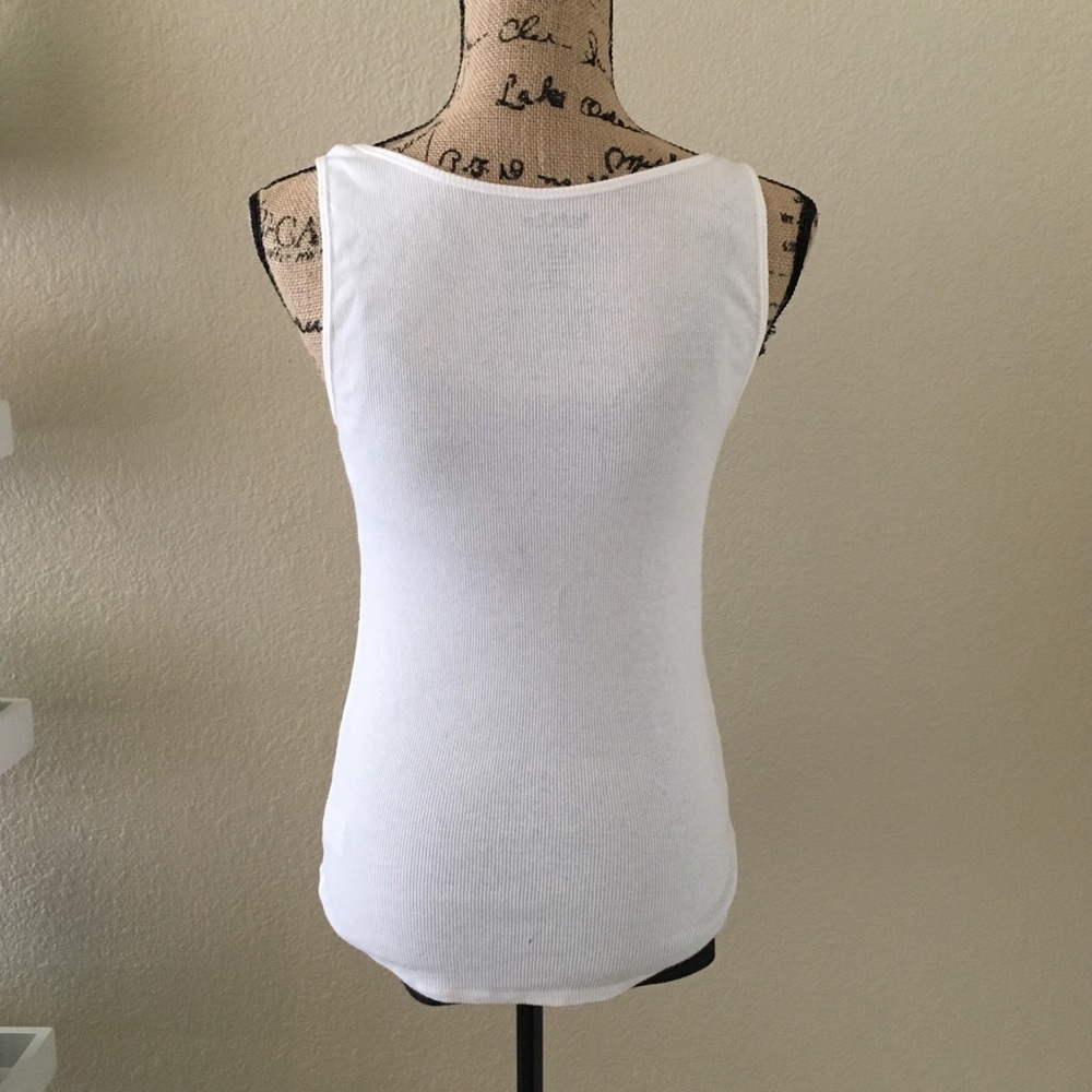 Lucky Brand white tank - size Medium - Picture 3 of 3